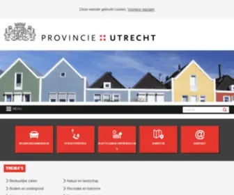 Provincie-Utrecht.nl(Provincie Utrecht) Screenshot