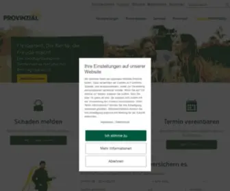 Provinzial.com(Startseite) Screenshot
