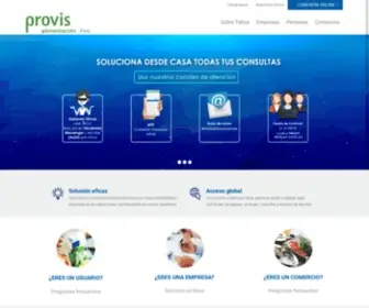 Provis.com.pe(Novopayment) Screenshot