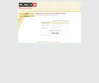 Provision-ISR-DNS.com(MintDNS 2009) Screenshot