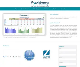 Provisioncy.com(Data Vizualization System For HR) Screenshot