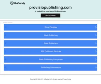 Provisiopublishing.com(Provisiopublishing) Screenshot