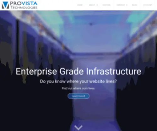 Provistatech.com(ProVista Technologies) Screenshot