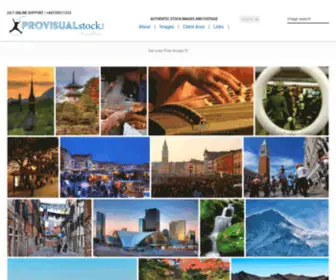Provisualstock.com(High quality stock images & footage) Screenshot