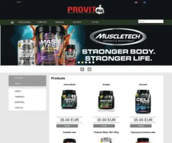 Provit-KS.com(Protein Vitamins) Screenshot