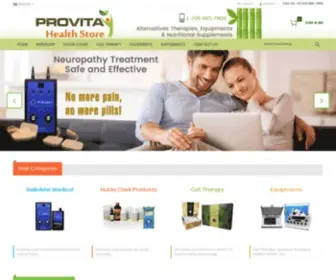 Provitahealthstore.com(Provita Health Store) Screenshot