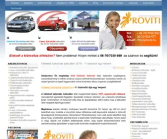 Proviti.hu(Kötelező) Screenshot