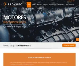 ProvMec.com(Motores e Caixas de Velocidades Reconstruidos) Screenshot