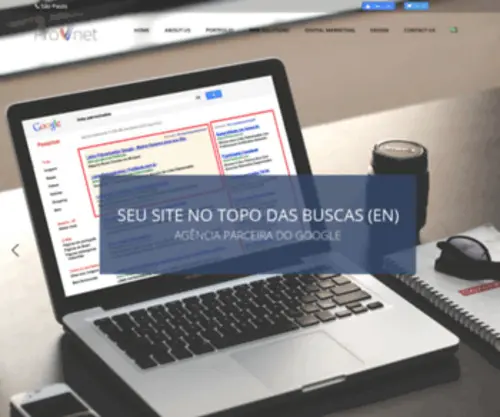 Provnetagencia.com.br(Provnet) Screenshot