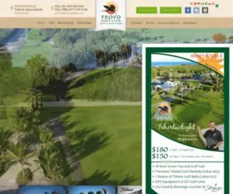 Provogolfclub.com(Providenciales, Turks and Caicos Islands Golf Course) Screenshot