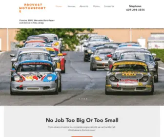 Provostmotorsports.com(BMW Service and Repair New Jersey) Screenshot