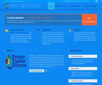 Provoturtledivers.com(Provo Turtle Divers) Screenshot