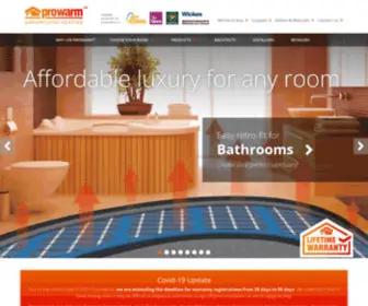 Prowarm.com(ProWarm™) Screenshot