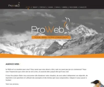 Proweb.ca(Conception de site Web) Screenshot