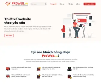 Proweb.vn(Trang chủ) Screenshot