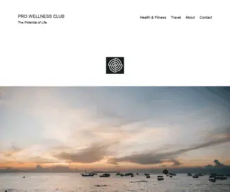 Prowellnessclub.com(The Potential of Life) Screenshot