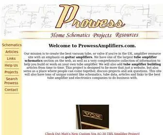 Prowessamplifiers.com(Prowess Amplifiers) Screenshot