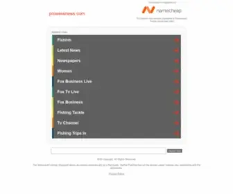 Prowessnews.com(Prowessnews) Screenshot