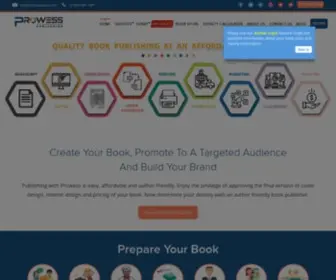 Prowesspub.com(Leading book publisher in India) Screenshot