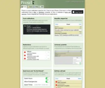 Prowlapp.com(IOS Push Notifications) Screenshot
