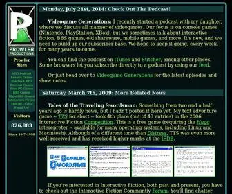 Prowler-Pro.com(Prowler Productions) Screenshot