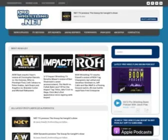 Prowrestling.net(Pro Wrestling Dot Net) Screenshot