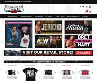Prowrestlingtees.com(Pro Wrestling Tees®) Screenshot