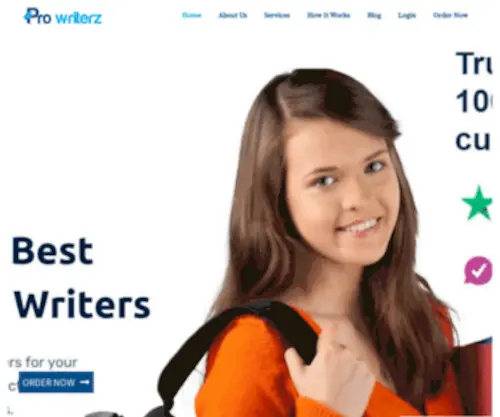 Prowriterz.com(Academic Writing Services) Screenshot