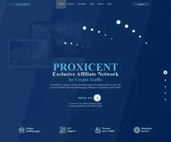 Proxicent.com(Proxicent) Screenshot