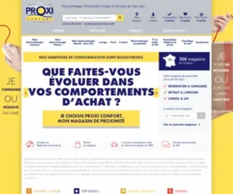 Proxiconfort.fr(PROXI CONFORT) Screenshot