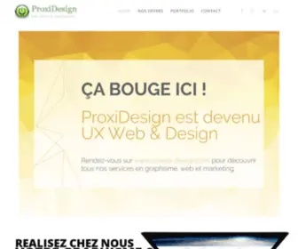 Proxidesign.be(Agence web) Screenshot