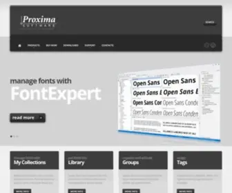 Proximasoftware.com(FontExpert) Screenshot