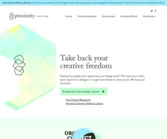 Proximityschool.com(Bootstrapping Design) Screenshot