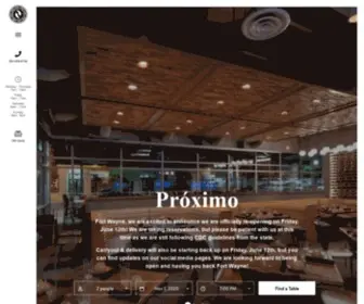 Proximofw.com(It's Delicious) Screenshot