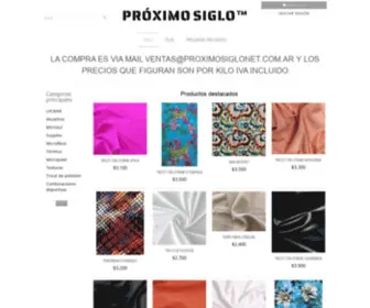 Proximosiglo.com.ar(Próximo) Screenshot