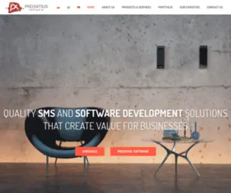 Proximus-Software.com(Proximus Software) Screenshot