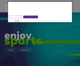 Proximus-Sports.be(Proximus Sports) Screenshot