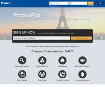 Proxiopro.com(Proxiopro) Screenshot