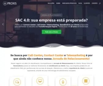 Proxis.com.br(Contact Center) Screenshot