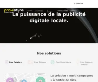 Proxistore.com(Accueil) Screenshot