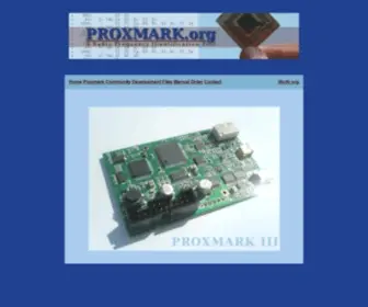 Proxmark.org(The Proxmark3) Screenshot