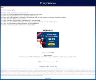 Proxy-Service.de(Free eMail Account) Screenshot