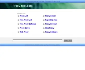 Proxy-Tool.com(Proxy list) Screenshot