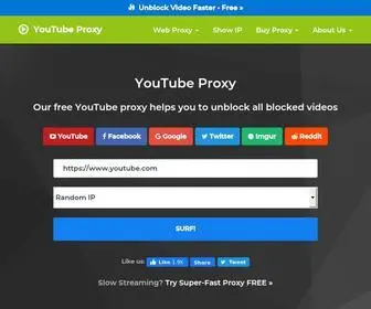 Proxy-Youtube.com(YouTube Proxy) Screenshot