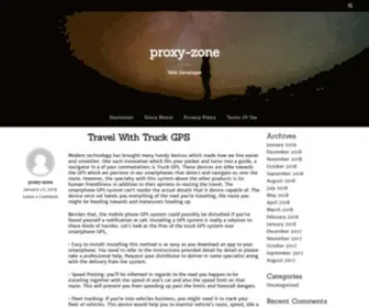 Proxy-Zone.net(Top Proxies Sites) Screenshot