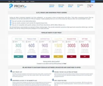 Proxy.am(Продажа прокси для Ваших целей) Screenshot