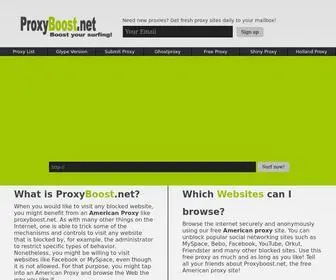 Proxyboost.net(American proxy) Screenshot
