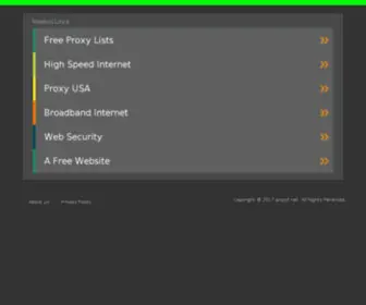 Proxyf.net(Free Proxy Server) Screenshot