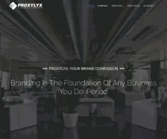 Proxylyx.com(Your Brand Companion) Screenshot