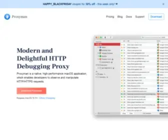 Proxyman.io(Proxyman • Modern and Delightful HTTP Debugging Proxy. Proxyman) Screenshot